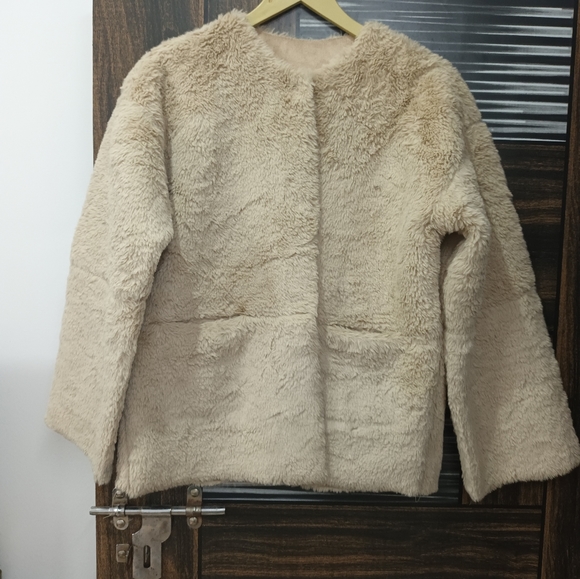 High quality sofft furry heavy jacket